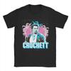 Miami Vice Crockett And Palm Tree Scenery Tshirt Summer Harajuku Tshirts Man Cotton O Neck Oversized Tees Short Sleeve Tops