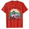 Western Sunset Cowgirl I Got A Heart Like A Truck T-Shirt Cool Country Southern Cowgirl Graphic Tee Country-Music Concert Outfit