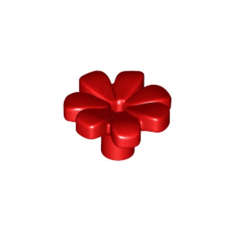200pcs Building Block Third-party Parts Compatible With 32606 Plant Flower with Bar and Small Pin Hole