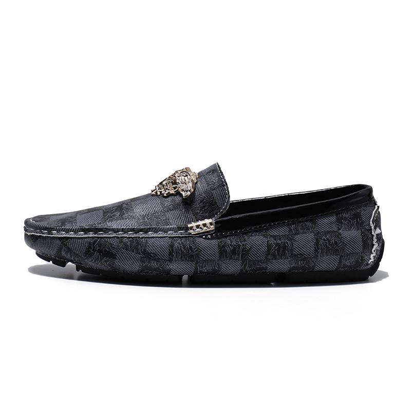 Rozmiar 48 Męskie Buty Modne Skórzane Codzienne Buty dla Mężczyzn Luksusowe Designerskie Buty Męskie Mokasyny Nowe Miękkie Płaskie Buty Zapatillas Hombre