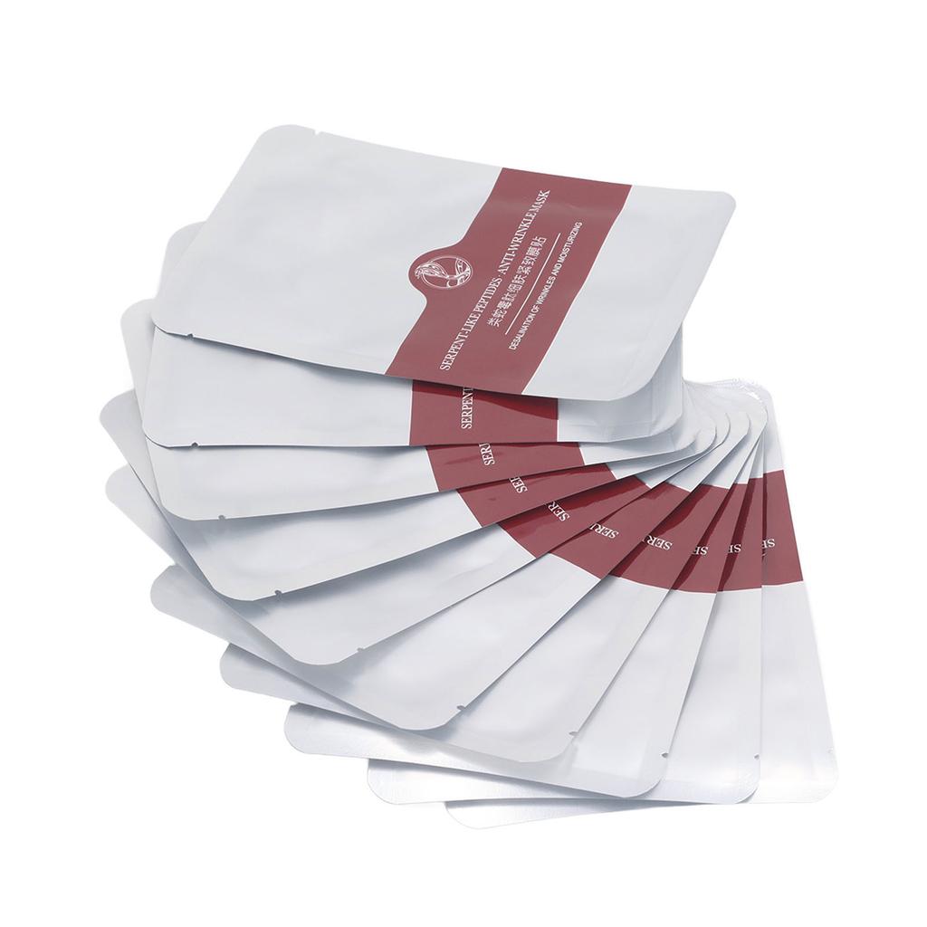 10Pcs Face Wrinkle Patch 3g Firming Moisturizing Nasolabial Folds Patch for Woman for Home Travel