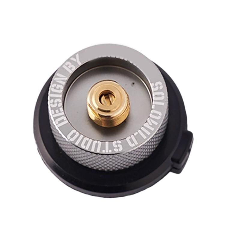 Light weight Gas Burners Furnaces Connectors Canister Adapters Outdoor Camping Gas Tanks Connectors Camping Accessories