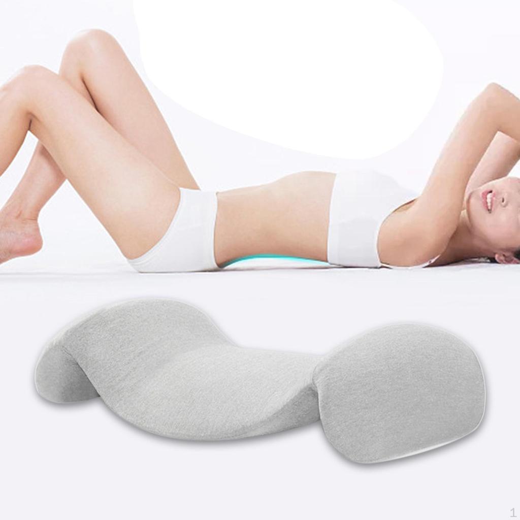 Sleeping Cushion, Durable Multi Functional Support Waist Bolster Back Stomach for Low People
