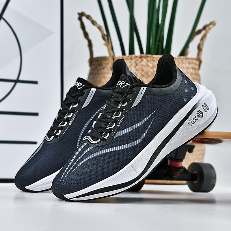 Mens Luxury Running Shoes Breathable Marathon Shoes Jogging Comfy Soft Casual Sneakers Men Tenis Masculino Footwear Male