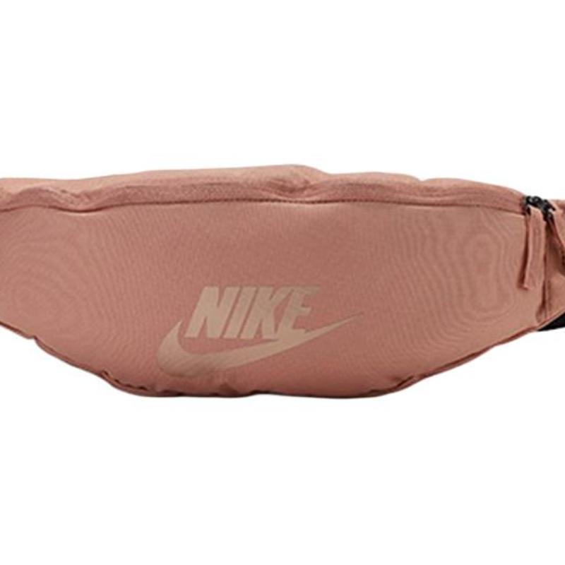 Nike Canvas Crossbody Bag Sling Bag Fanny Pack Unisex Nude Pink Casual CK0981-605