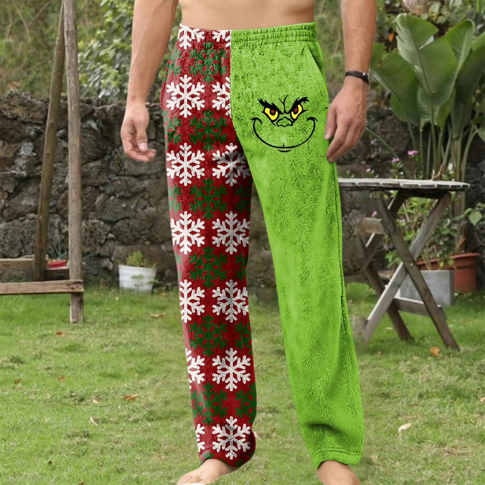 

Men s Allover Printed Home Pants Sleeping Pajama Pants Long Pants Pajama Pants M