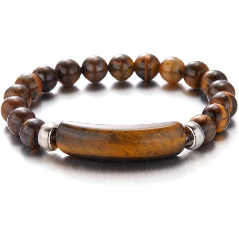 

Новый Натуральный 8мм Аметист Розовый Кристалл Крошка Камень Браслет-Мост Набор из двух предметов