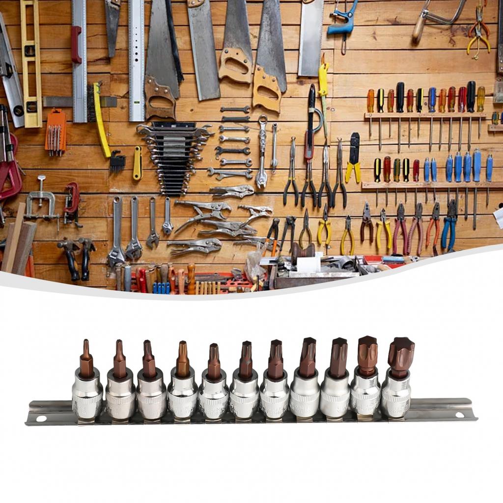 11pcs/set Socket Bits Electric Screwdriver Hand Tool Precision Screwdriver