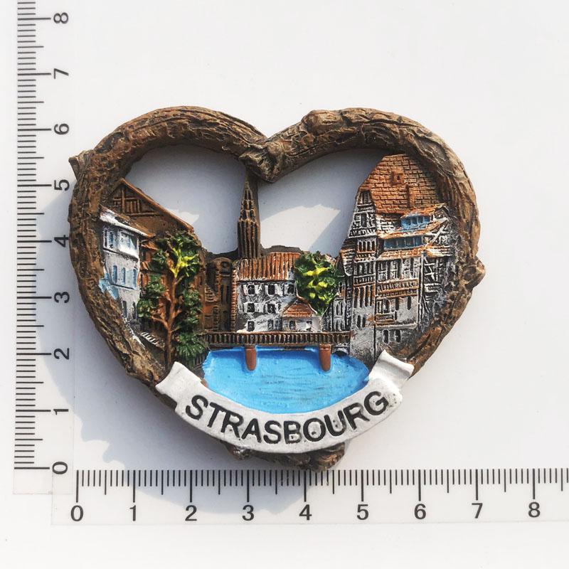 France Travelling Fridge Stickers Creative French Cities Tourist Souvenirs Fridge Magnets Birthday Gifts Magnetic Stickers