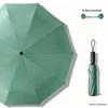 Umbrelă pliabilă automată cu dublă utilizare pentru bărbați: Rezistent la vânt, protecție la soare și ploaie, personalizabil