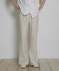 Banwonateullie P3239 Linen Marbling Pants_Beige