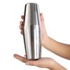 Stainless Steel Wine Cocktail Shaker Set Mixing Making Drinking Container Barware (600Celsius450ml)