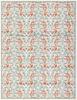 Large Living Room Carpet Retro Floral Washable Area Rug Soft Non-slip Bedroom Bedside Floor Mat Machine Washable Home Decor Rugs