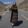 Winter Cotton Jacket Women's Long Coat Korean Edition Loose Thick Fashion Hooded Jackets Female Warm Parker Overcoat