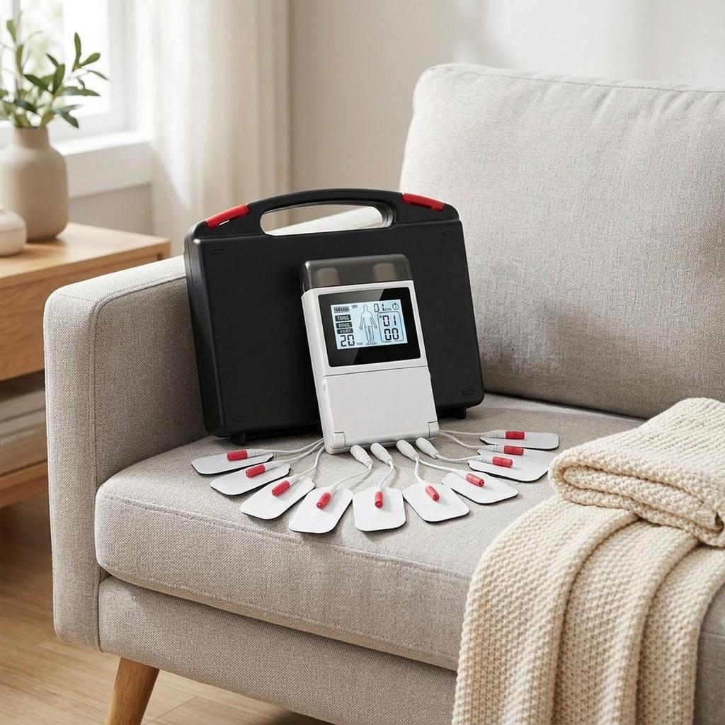 Muscle Stimulator Adjustable Rechargeable Portable Electronic Massager
