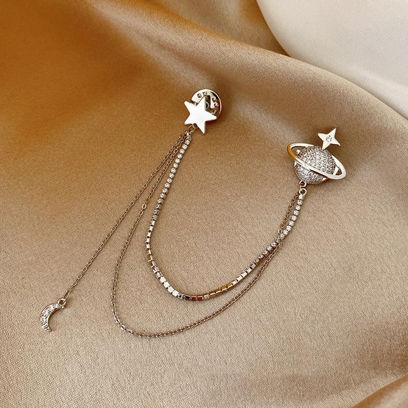 Elegant Wheat Ear Alloy Brooch: High-Grade Pin for Coats and Suits