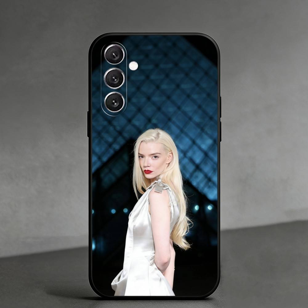 A-Anya Taylor-Joy Handyhülle Für Samsung Galaxy A91,80,73,72 ,71,53,52,32 ,31,22,21s,20,Weiche Schwarze Hülle