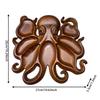 Wooden Octopus Charcuterie Platter Portable Multipurpose House Warming Gifts Cheese Tray for Nuts Snacks Spice Fries Chips