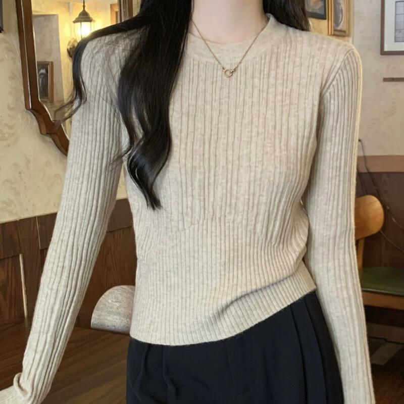 

YUZHAOLIN Women s Andy Velvet Ribbed Knit Sweater One Size
