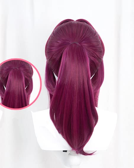 Cosplay Wig with Net, Heat-Resistant, Wig, Costume Accessory, Disguise, Halloween, Event, Cosplay, Photography (Kafka)