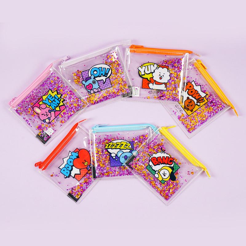 

BT21 Мини-кошелек с пайетками