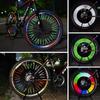 36Pcs Bicycles Spoke Skin Waterproofs Bicycles Wheel Spoke Reflectors Tube Kids Bikes Wheel Decoratives Reflectors