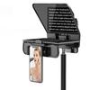 Téléprompteur T5 pour Appareils Photo Reflex Numériques et Smartphones, Téléprompteur Portable Universel pour Studio Photo,
