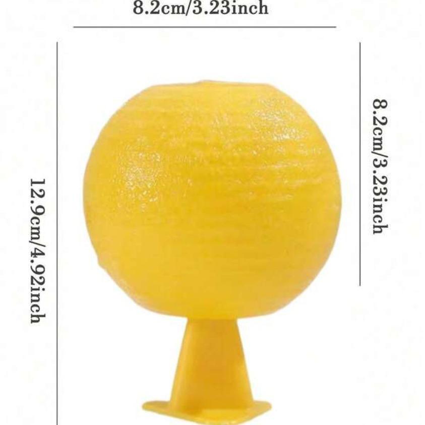 

Indoor Living Room and Kitchen Fly-Repelling Fly-catching Ball Fly-catching ball & base жёлтый