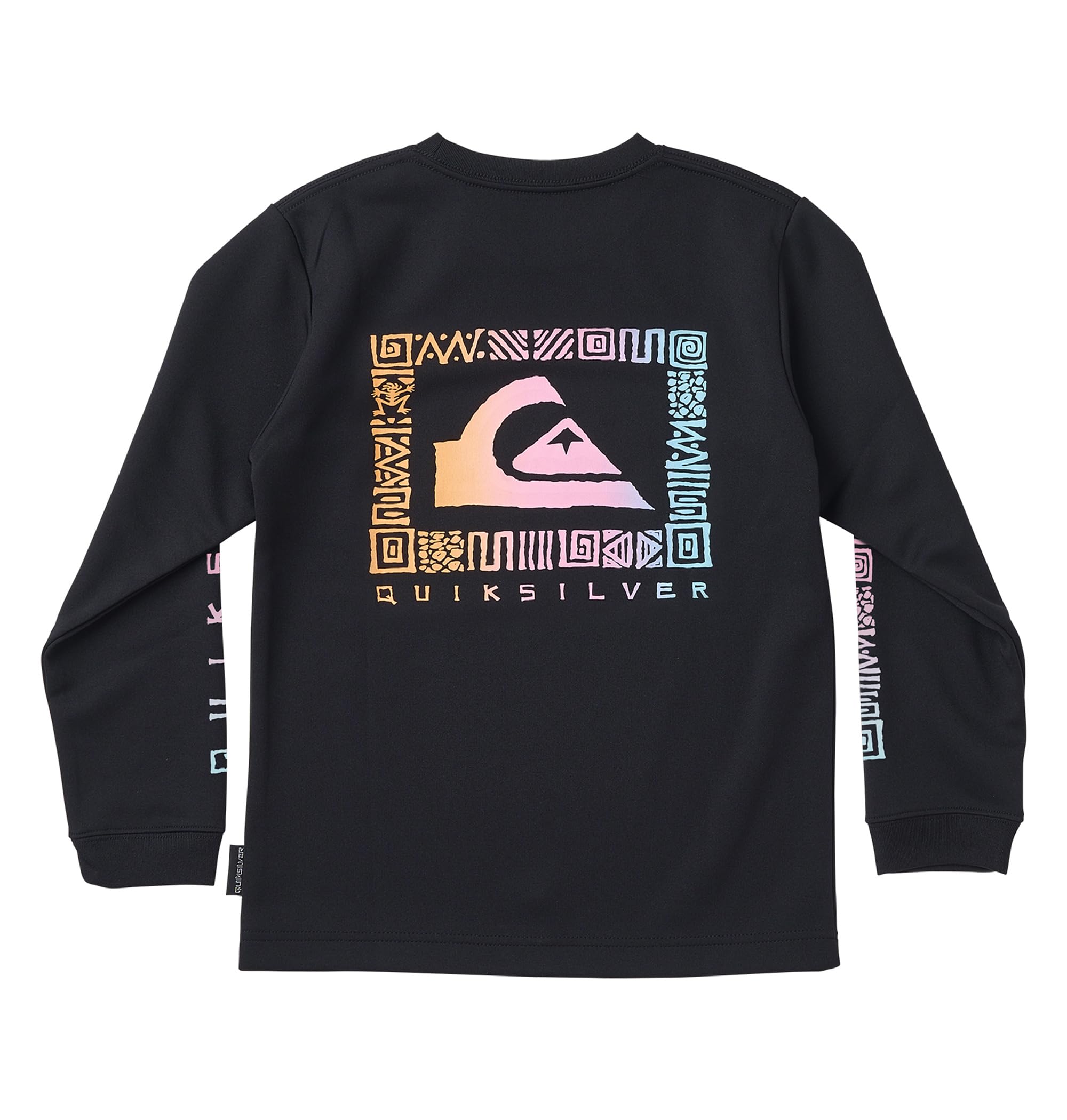 

Quiksilver Revival LS Youth Boys Rashguard, Black