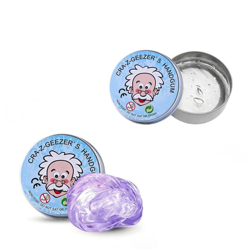Colorful Non-Newtonian Liquid Glass Mud Children Stress Relief Toy DIY Handmade Clear Elastic Compound Non Toxic Creative Crafts Crystal Mud