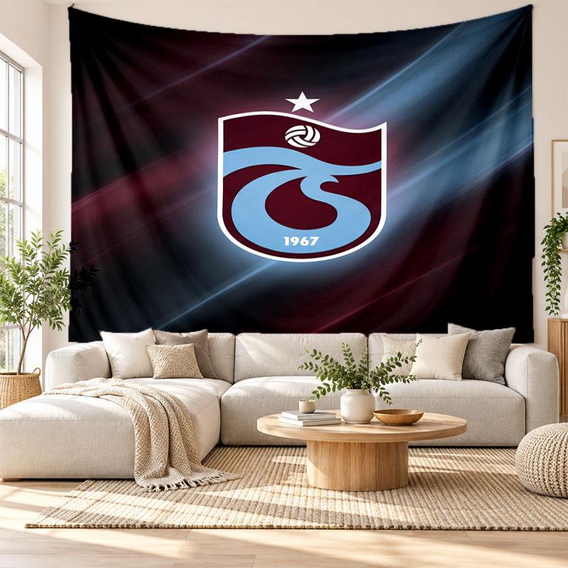 Tapiz de Pared del Trabzonspor FC, Colgante de Pared de Tela Suave, Fondo Decorativo Para Dormitorio Arte de Pared para el Hogar
