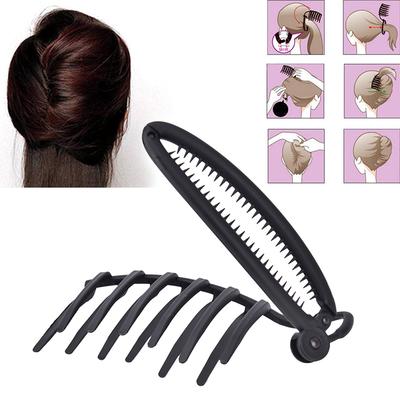 Magische Frauen DIY Haar Styling Hochsteckfrisur Bun Kamm Clip Set für Haar Französisch Twist Maker