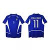 Vintage Football Jersey Zidane Atletico Madrid Ronaldo Ronaldinho AC Santos Roma Retro Soccer Shirt Unisex