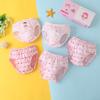 All-Cotton A-Grade Girls' Briefs: No-Wedgie Underwear for Small to Medium Children and Babies