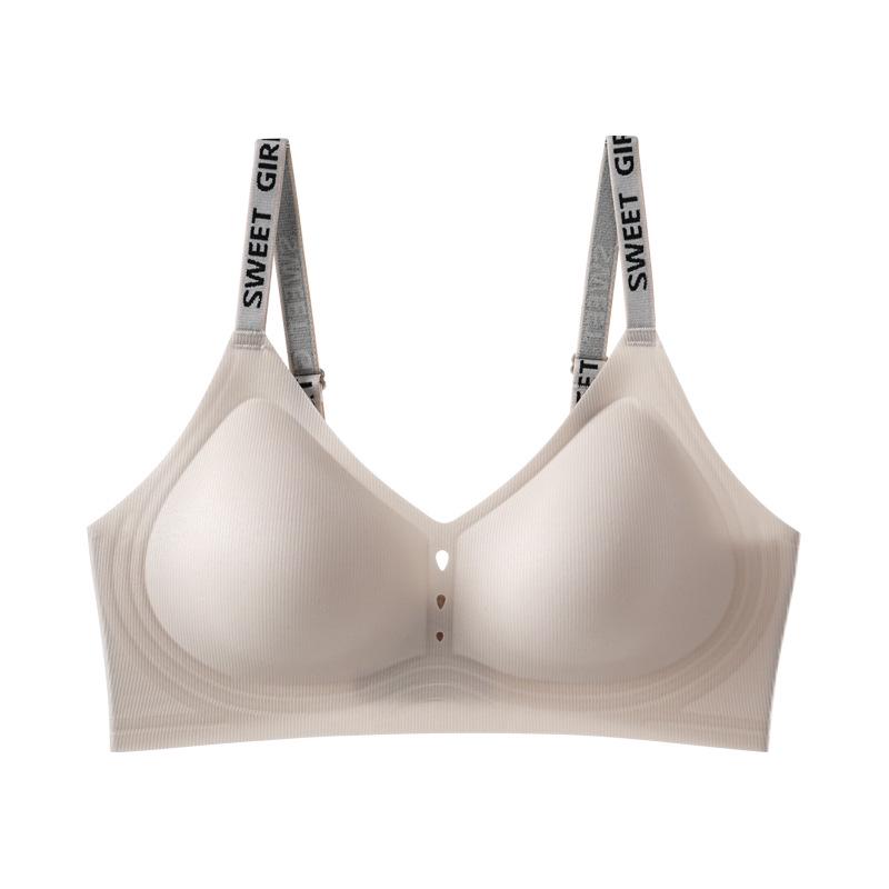 

Удобный бесшовный бюстгальтер из ледяного шелка: Боковая поддержка, Предотвращение провисания, Красивая спина, Дышащая посадка для маленькой груди L 105-120 lbs