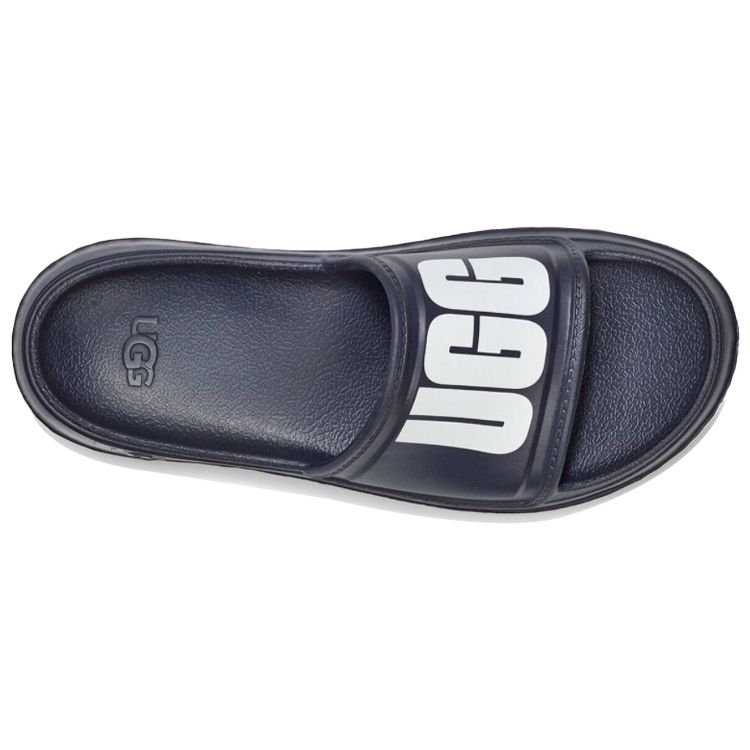 Ugg Wilcox Trendy Logo Slide Sandals Men Sandals Blue 1108042-DSPP