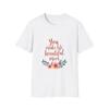 Beautiful Mom Unisex T-Shirt, Gift for Mother’s Day, Floral Tee, Casual Wear,