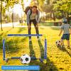 Foldable Soccer Goal Post Net Set High-Strength Frame Indoor Soccer Post Frame Kit  Kids Sports
