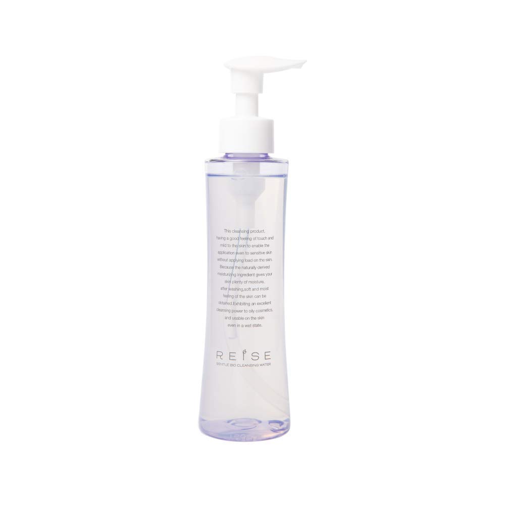 REISE Moisturizing Makeup Remover Cleansing Water for Sensitive Skin by of Healthcare Gentle Bio 143ml Firming Facial Cleanser for Rough Sebum and