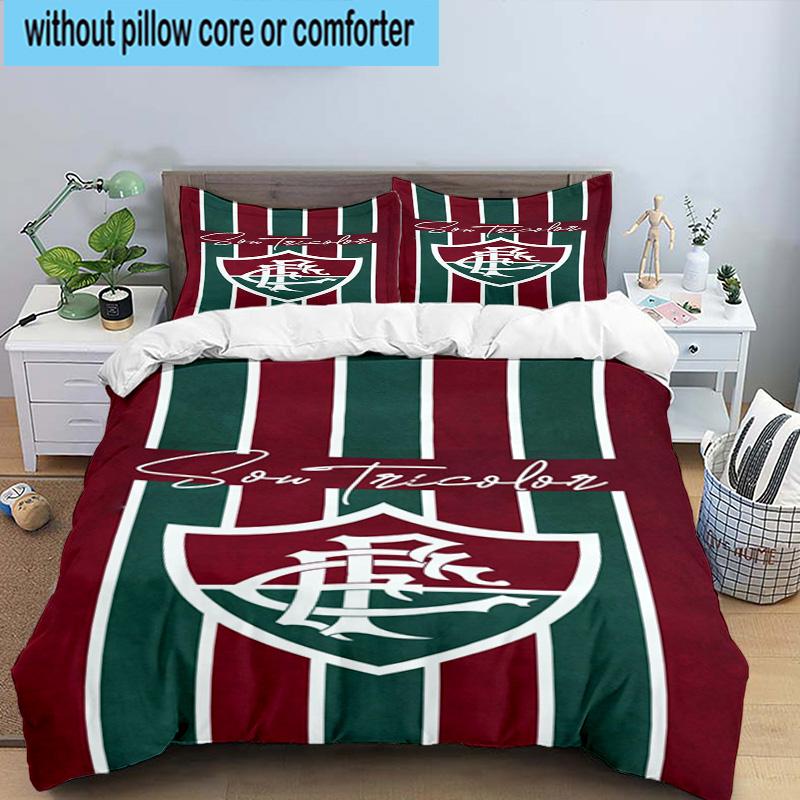 3pcs Champions Celebration Printed Bedding Set Duvet Cover Closure Includes 1 Duvet Cover & 2 Pillowcases Bedding Sets Home Decor Gifts