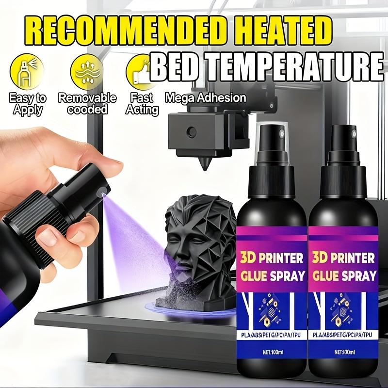 7oz Strong Bed 3D Printer Adhesive Glue Spray Anti Warping Suitable for PLA,ABS, PETG, ASA Filaments, 3D Printer Accessories
