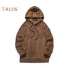 Herren Kapuzenpullover Herbst Winter Einfarbig Kordelzug Lange Ärmel Dicker Plüsch Mit Kapuze Locker Alltagskleidung Lässiges Sportoberteil