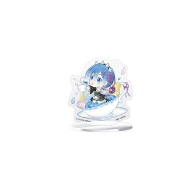 Ichiban Kuji Re:ZERO -Starting Life In Another World- Madoromi Tea Party F Prize Tea Cup Acrylic Stand [Rem]
