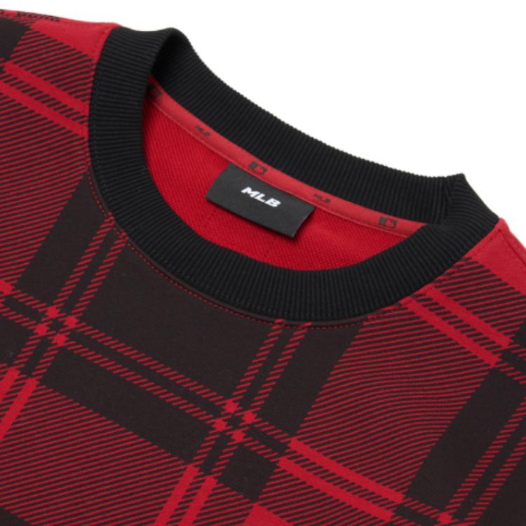 New MLB Sweatshirts Unisex Red 3AMTC2114-43RDD