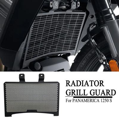 Passend für PAN AMERICA 1250 PA1250 PANAMERICA 1250 S Motorrad Aluminium Kühlerschutz Motorkühlergrillabdeckung