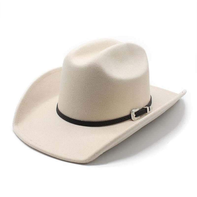 Western Cowboy Hat Men'S And Women'S Versatile Top Hat Ethnic Style Knight Jazz Hat