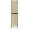 Bookshelf Sonoma Oak 80.5 x 35 x 139 cm Engineered Wood