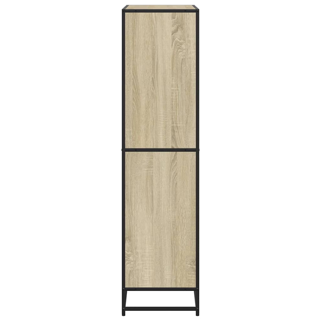 Bookshelf Sonoma Oak 80.5 x 35 x 139 cm Engineered Wood