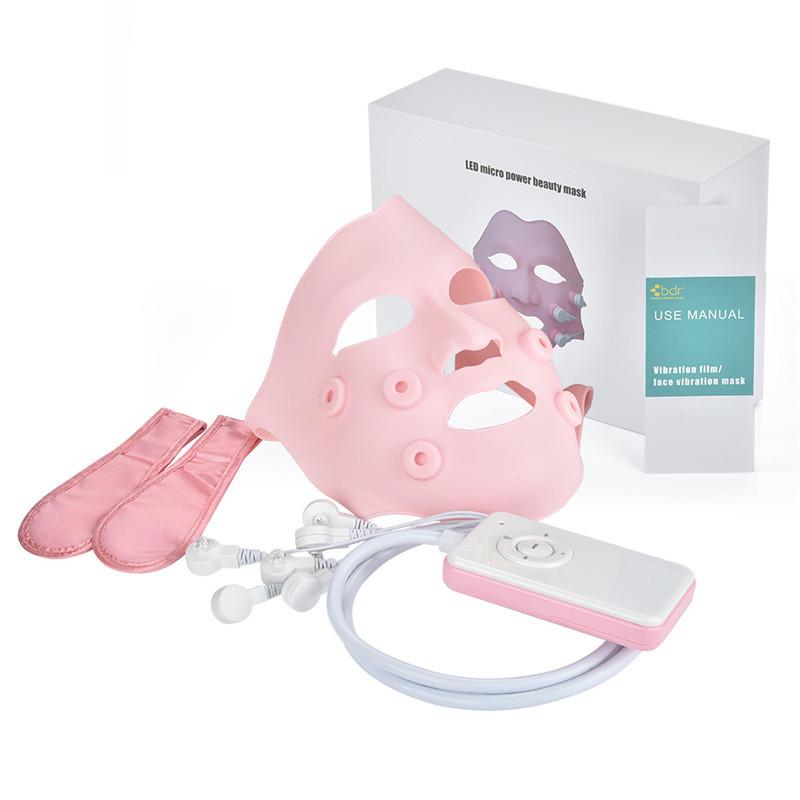 LED Facial Rejuvenation Device: Light & Vibration Therapy Mask for Skin Tightening