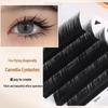 Fox Style Slanted False Eyelashes - Extended Thick European & American Style with Cartoon Fox Design